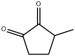 3-Methyl-1,2-cyclopentanedione Structure