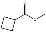 METHYL CYCLOBUTANECARBOXYLATE Structure