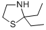 2,2-diethylthiazolidine  Structure