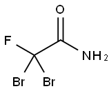 2,2-DIBROMO-2-FLUOROACETAMIDE Structure