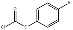 4-BROMOPHENYL CHLOROFORMATE Structure