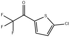 2-CHLORO-5-TRIFLUOROACETYLTHIOPHENE Structure