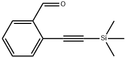 2-(TRIMETHYLSILYL)ETHYNYLBENZALDEHYDE Structure