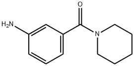 (3-AMINO-PHENYL)-PIPERIDIN-1-YL-METHANONE Structure