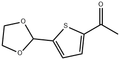 5-(1,3-DIOXOLAN-2-YL)-2-THIENYL METHYL KETONE Structure