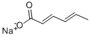 Sodium Sorbate Structure