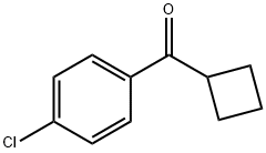 4-CHLOROPHENYL CYCLOBUTYL KETONE Structure