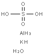 7784-24-9 Aluminium potassium sulfate dodecahydrate