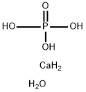 Calcium phosphate dibasic dihydrate Structure