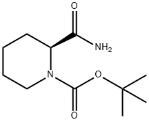 (S)-1-N-BOC-PIPERIDINE-2-CARBOXAMIDE Structure