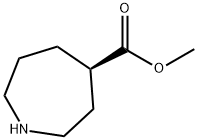 1H-Azepine-4-carboxylicacid,hexahydro-,methylester,(4R)-(9CI) Structure