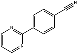 4-pyrimidin-2-ylbenzonitrile Structure