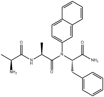 H-Ala-Ala-Phe-βNA Structure