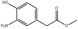 methyl 2-(3-amino-4-hydroxyphenyl)acetate Structure