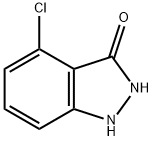 4-CHLORO-3-HYDROXY 1H-INDAZOLE Structure