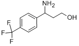 3-(4-TRIFLUOROMETHYLPHENYL)-DL-BETA-ALANINOL
 Structure