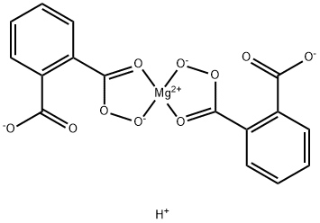 MONOPEROXYPHTHALIC ACID MAGNESIUM SALT, HEXAHYDRATE Structure