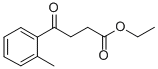 ETHYL 4-(2-METHYLPHENYL)-4-OXOBUTYRATE Structure