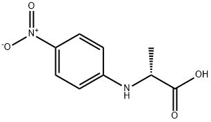 (2R)-2-[(4-NITROPHENYL)AMINO]PROPANOIC ACID Structure