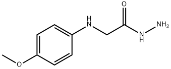 (4-METHOXY-PHENYLAMINO)-ACETIC ACID HYDRAZIDE Structure