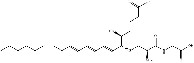 11-TRANS LEUKOTRIENE D4 Structure