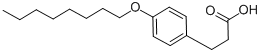 3-(4-(OCTYLOXY)PHENYL)PROPANOIC ACID Structure