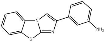 3-IMIDAZO[2,1-B][1,3]BENZOTHIAZOL-2-YLANILINE Structure