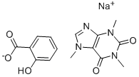 CAFFEINE SODIUM SALICYLATE Structure