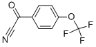 4-(TRIFLUOROMETHOXY)BENZOYL CYANIDE Structure