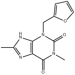 80288-49-9 3-(2-FURANYLMETHYL)-3,7-DIHYDRO-1,8-DIMETHYL-1H-PURINE-2,6-DIONE