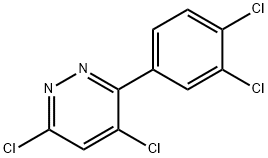 4,6-DICHLORO-3-(3,4-DICHLOROPHENYL)-PYRIDAZINE Structure