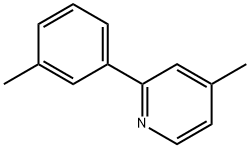 4-METHYL-2-M-TOLYL-PYRIDINE Structure