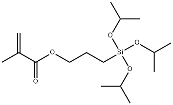 METHACRYLOXYPROPYLTRIISOPROPOXYSILANE Structure