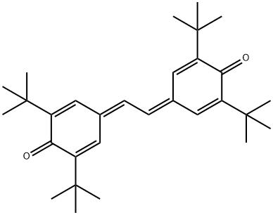 3,3',5,5'-TETRA-TERT-BUTYL-4,4'-STILBENEQUINONE Structure