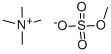 TETRAMETHYLAMMONIUM METHYL SULFATE Structure