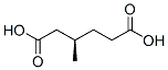 (R)-3-METHYLHEXANEDIOIC ACID Structure