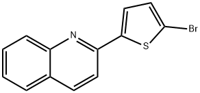 2-(5-BROMO-2-THIENYL)QUINOLINE Structure