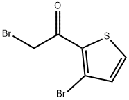 2-BROMO-1-(3-BROMO-2-THIENYL)-1-ETHANONE Structure