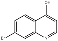 7-BROMO-4-HYDROXYQUINOLINE Structure