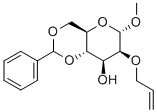 Methyl 2-O-Allyl-4,6-O-benzylidene-a-D-mannopyranoside Structure