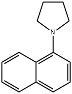 1-(1-NAPHTHYL)PYRROLIDINE Structure