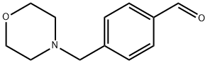 4-(MORPHOLINOMETHYL)BENZALDEHYDE Structure