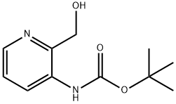 (2-HYDROXYMETHYL-PYRIDIN-3-YL)-CARBAMIC ACID TERT-BUTYL ESTER Structure