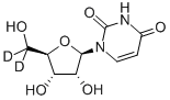 [5',5''-2H2]URIDINE Structure