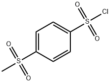 4-METHYLSULFONYLBENZENESULFONYL CHLORIDE Structure