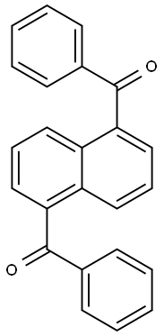 1,5-DIBENZOYLNAPHTHALENE Structure