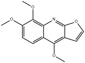 skimmianine Structure