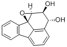 (1aR*,9-alpha,10-beta,10a-alpha)-10,10a-Dihydro-9H-fluorantheno(1,10b- beta)oxirene-9,10-diol Structure