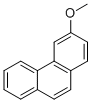 3-METHOXYPHENANTHRENE Structure