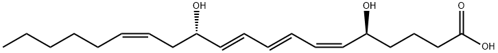 12-EPI LEUKOTRIENE B4 Structure